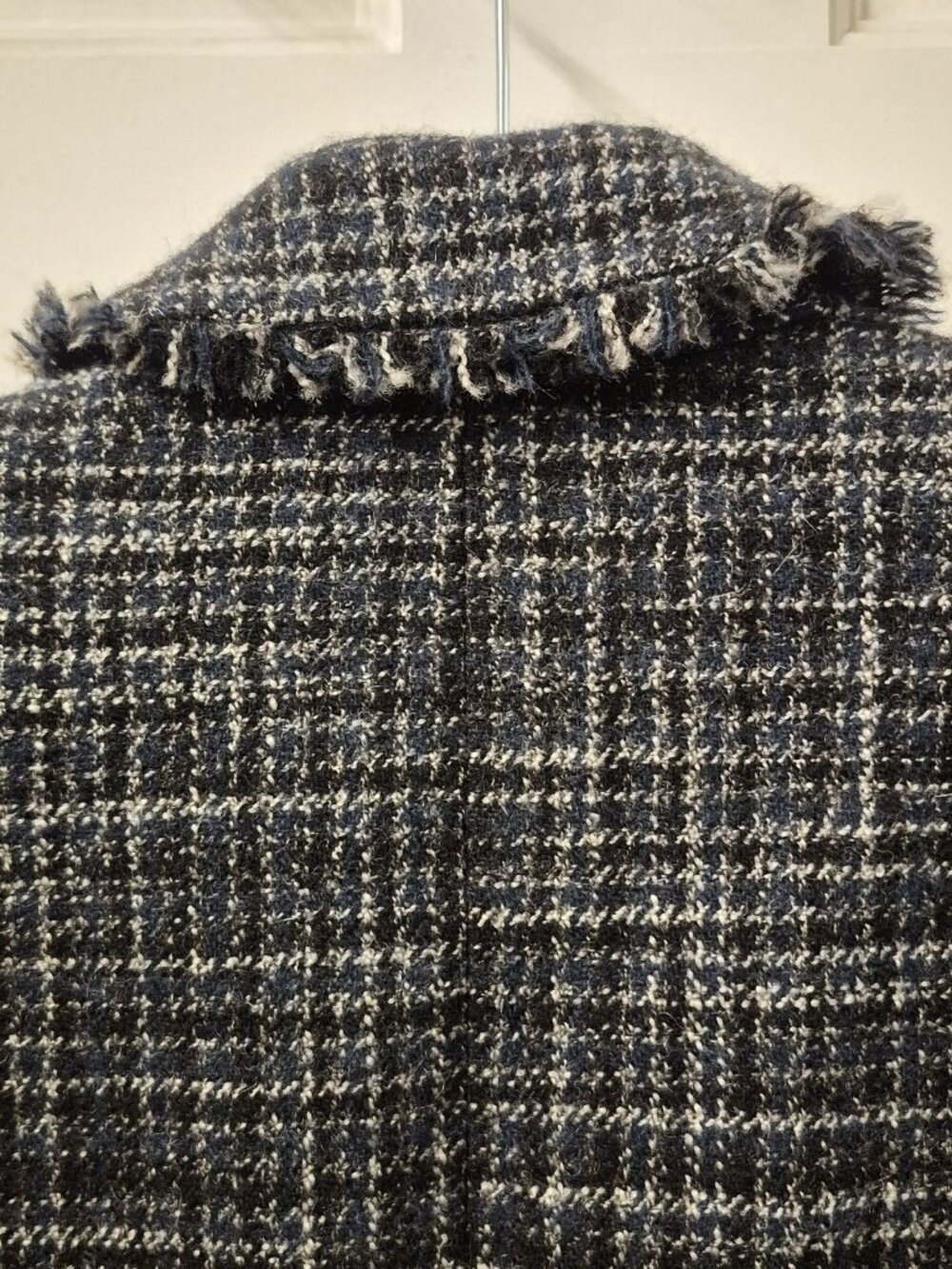Theory Black and White Plaid Blazer - Picture 6 of 11